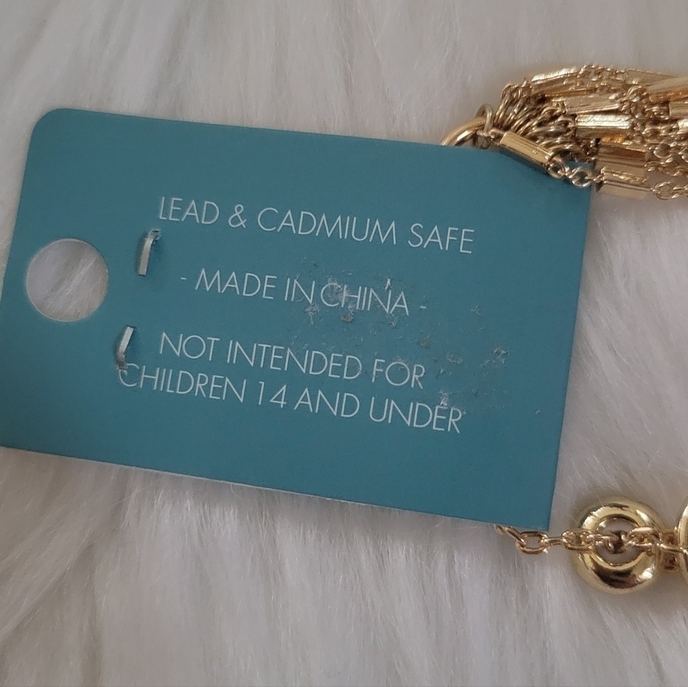 NWT A Project Golden Chain Adjustable Bracelet - Picture 5 of 8